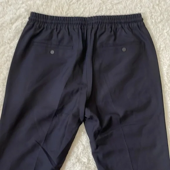 Sandro Black Dress Pants Elegant Straight-Cut Design - Picture 15 of 15